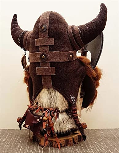 Viking Warrior Gnome Doll - Scandinavian Halloween Farmhouse Decor - Variation A