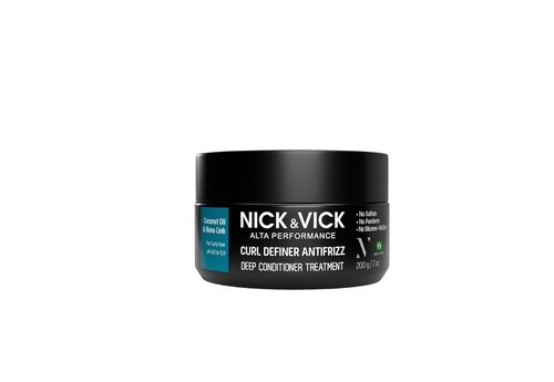 Nick Vick Curl Definer - Anti-Frizz Deep Conditioner | Sulfate, Paraben & Silicone Free, 12 oz