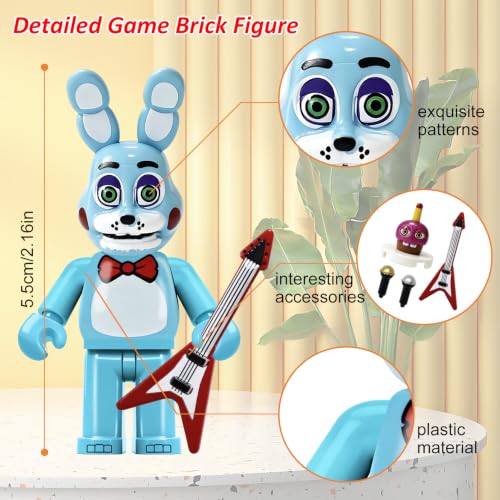 Horror Minifigures Set - 8 Flexible Joints Action Figures for Kids and Collectors