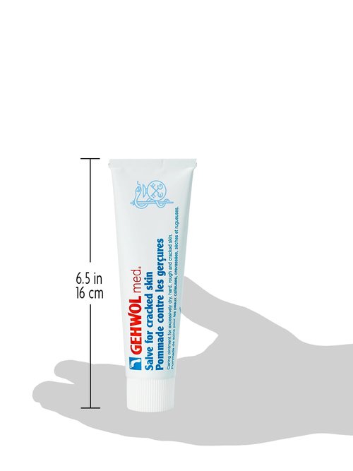 GEHWOL Med Cracked Skin Salve - Intensive Healing Formula | 2.6 oz for Dry, Damaged Skin