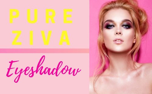 Pure Ziva Vegan Eyeshadow - Matte Mauve Brown Pressed Powder | Talc-Free & Cruelty-Free