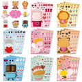 Valentine's Day Kids Stickers - Classroom & Craft Gift Set - 24 Sheets - Valentines Variation