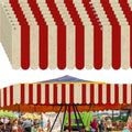 9 Pack Carnival Circus Tent Hanging Banner Decorations - Festive Party Decor