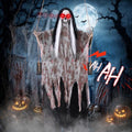 75 Inch Hanging Grim Reaper Skeleton Ghost Halloween Decor - Variation M