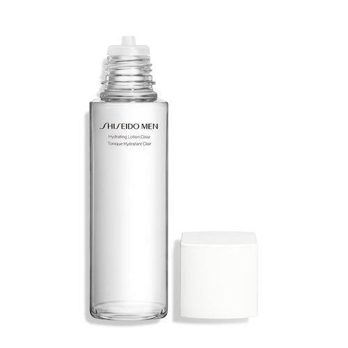 Shiseido Men Hydrating Lotion Clear - 5 oz - Delivers 12-Hour Hydration & Visibly Improves Roughness - Non-Comedogenic - All Skin Types - Paraben Free & Mineral Oil Free