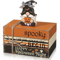 Halloween Gnome Decor Indoor - Farmhouse Spooky Halloween Ornament