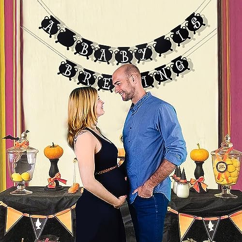 Halloween Baby Shower Banner