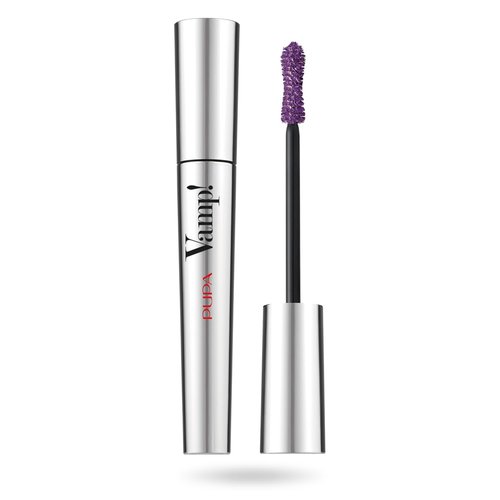 Pupa Milano Vamp! Mascara - Volume Building Formula for Thick, Dramatic Lashes - 400 Amethyst Violet - 0.32 Oz