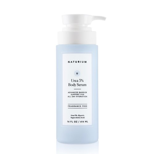 Naturium Urea 5% Body Serum, Lightweight, Hydrating Serum with Nourishing & Soothing Benefits for Barrier Support, Vegan & Cruelty-Free, 14 oz