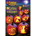 Halloween Pumpkin Carving Kit Pattern Book - Contest-Winning Designs, 8 Patterns