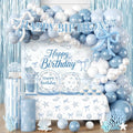Blue Seashell Birthday Decorations Party Pack - Ocean & Coastal Theme