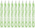 Willow Branches - Green 10 Pack Artificial Hanging Vines for Indoor Outdoor Decor