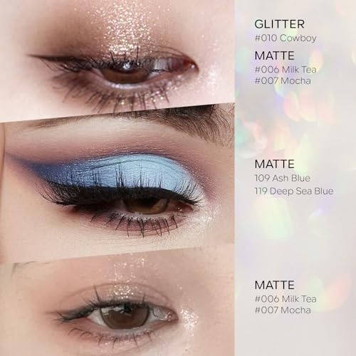 KYDA Moss Green Matte Eyeshadow Single - Crease-Proof, High Pigment, Lightweight #104