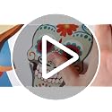Day of the Dead Window Clings - Extra Large Mexican Decor Set, 2 Sheets