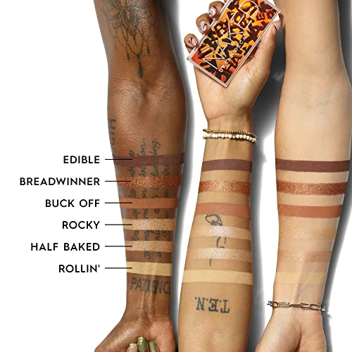 Naked Mini Eyeshadow Palette - Half Baked Variation, 6 Warm Neutrals