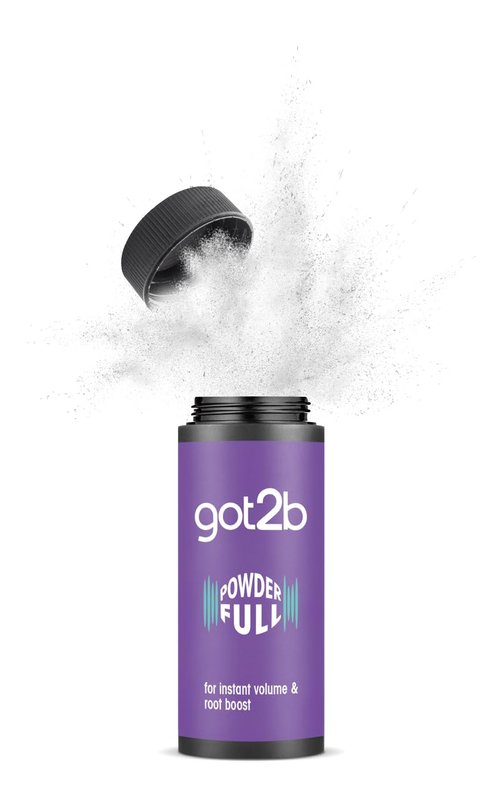 Got2B Schwarzkopf Powder'ful Hair Styling Powder - Instant Volume & Root Boost, Vegan, 10g