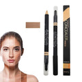 AKARY Concealer Pencil - 2-in-1 Dual-Sided Eyebrow & Face Highlighter Stick | Waterproof Foundation for Dark Circles & Acne Marks - Soft Skin Tone