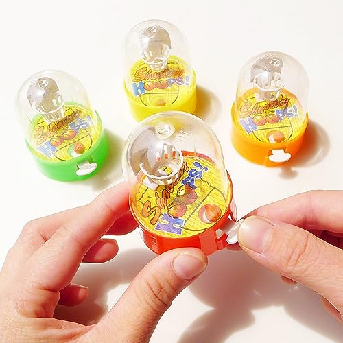Mini Finger Basketball Shooting Game Set - 3 Pack, Party Favors & Classroom Toys