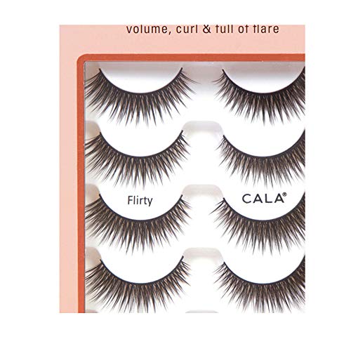 Flirty Faux Mink Volt Lashes - Medium Volume, Reusable, Contact Lens Friendly, 5 Pairs