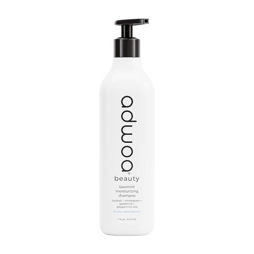Adwoa Beauty - Baomint Moisturizing Shampoo for Dry Textured Hair | Sulfate-Free Formula with Baobab & Peppermint (14 oz)