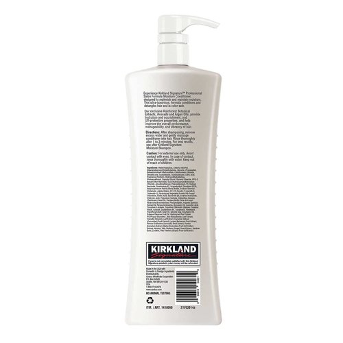 KIRKLAND SIGNATURE SALON MOISTURE CONDITIONER 33.8 FL OZ, 2 Pack