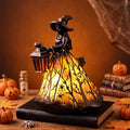 Halloween Witch Lamp Gothic LED Night Light Table Lamp Decor