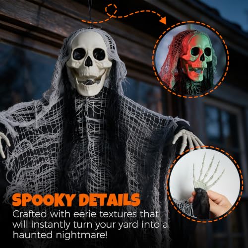 Halloween Hanging Ghost Decorations Outdoor & Indoor Spooky Haunted House Decor