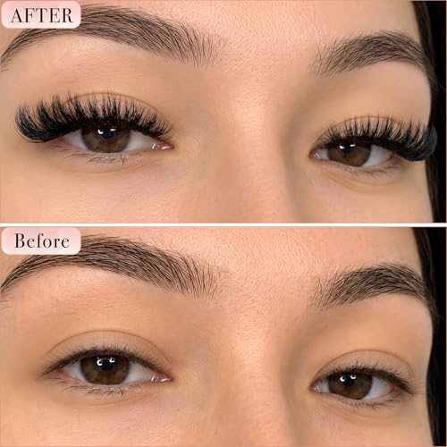 False Eyelashes Strips U2 (6-13mm) - Wispy Fluffy Cat Eye Lashes for Daily Makeup