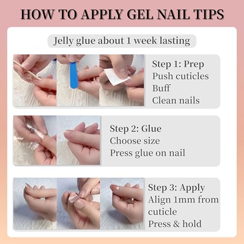 Black French Tip Press-On Nails with 3D Butterfly Rhinestones - Medium Square Style