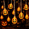 Halloween String Lights 9.8FT 20 LED Orange Battery Operated Fairy Lights