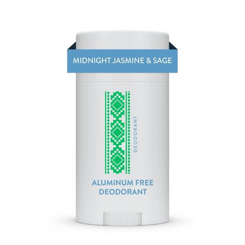 Aluminum-Free Natural Deodorant Stick by [Brand Name] - Long-Lasting Odor Protection | 2.65 oz Midnight Jasmine & Sage