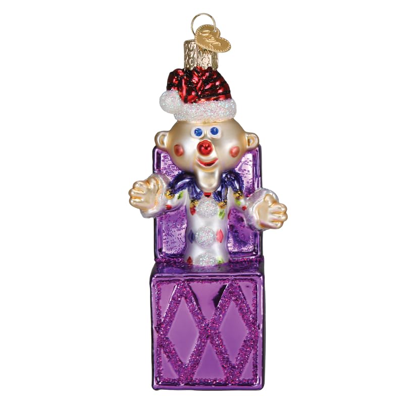Old World Christmas Charlie-in-The-Box Glass Christmas Ornament - Handcrafted Holiday Decoration