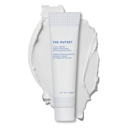 Outset Cool Cream Smoothing Mask - Hydrating & Plumping Face Mask for All Skin Types | Vegan & Gluten-Free