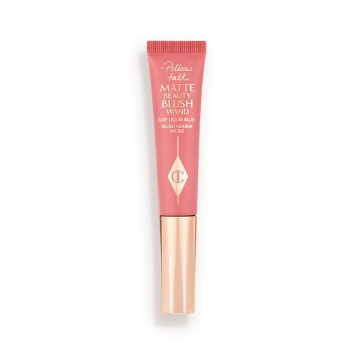 Charlotte Tilbury Pillow Talk Matte Liquid Blush Wand | Light-Reflecting Matte Blush with Cushion Applicator