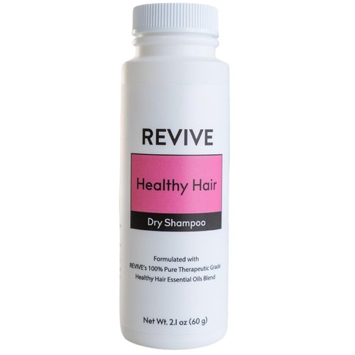 Revive Essential Oils Dry Shampoo Powder - Absorbs Oil & Leaves No Residue | Rosemary Scent (2 oz)