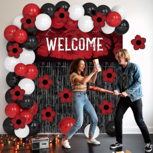 Halloween Forest Welcome Banner and Horror Party Decorations Set