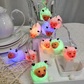 1.65m Battery-Powered Sheep String Lights 10 LEDs Fairy Night Light Kids Decor