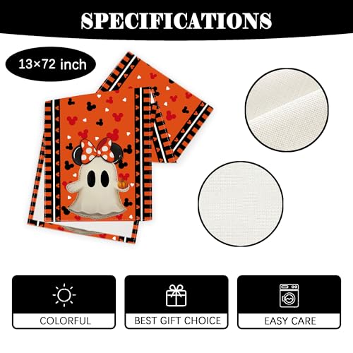 Halloween Table Runner 13x72 Inches Spooky Home Party Decor