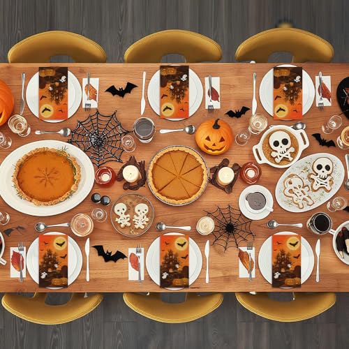 100Pcs Halloween Disposable Paper Napkins Party Decorations Guest Towels