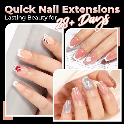 C-Short Square Nail Tips 120Pcs Pre-Buff Gel Fake Nails Matte Short Square