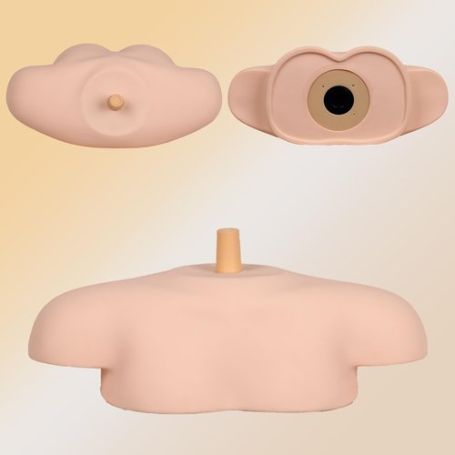 Newshair Mannequin Head Stand, Shoulder Mannequin Cosmetology and Hairdressing Training in Home and Salon Settings Shoulder Support, Shoulder Model Professional Mannequin Head Display Stand Base