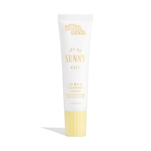 Bondi Sands Sunny Kiss SPF 60 Coconut Crush Lip Balm - Nourishing Hydration & Glossy Finish, 0.3 Oz