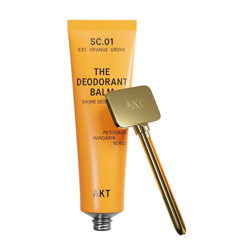 AKT Deodorant Balm - Award-Winning Natural Formula | Plastic-Free, Gender-Free, 50ml Orange Grove