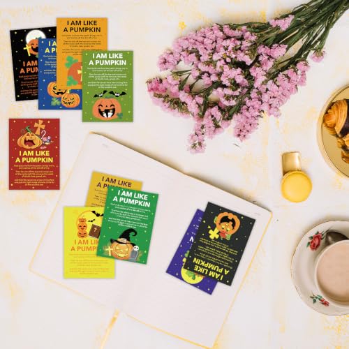 Halloween Religious Bible Verse Pocket Prayer Cards - 200 Pack