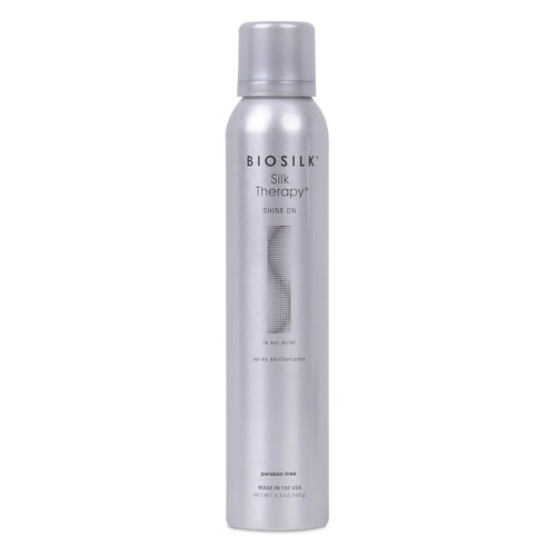 BioSilk Silk Therapy Hairspray - Control Frizz & Enhance Shine | Sulfate-Free, 5.3 Oz