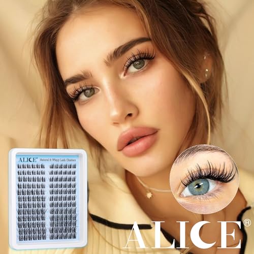 Anime Style Lash Clusters Q - Wispy Natural Look 10-16mm 144pcs - DIY False Eyelashes