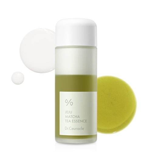 Dr.Ceuracle Jeju Matcha Tea Essence - Skin Purifying Milky Toner with Matcha Extract, 9-Peptide, Ceramide, Korean Skincare Essence (150 ml / 5.07 fl. oz.)