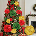 Large Paper Flower Decorations - 18pcs Mixed Sizes for Wedding, Party & Holiday Backdrops