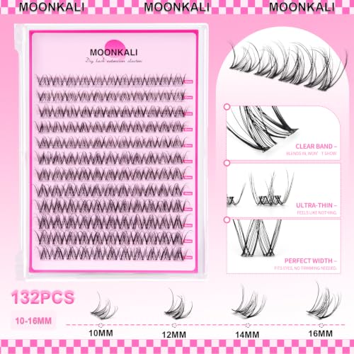Spider Lash Clusters Wispy Curly 10-16MM - Reusable Faux Lashes - Variation of LASH-Spider