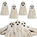 12 Pcs Halloween Boho Ghost Macrame Decorations - Small Edition